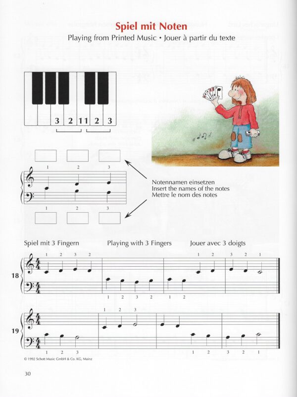 The European Piano Method (German)1～3 The European Piano Method 
