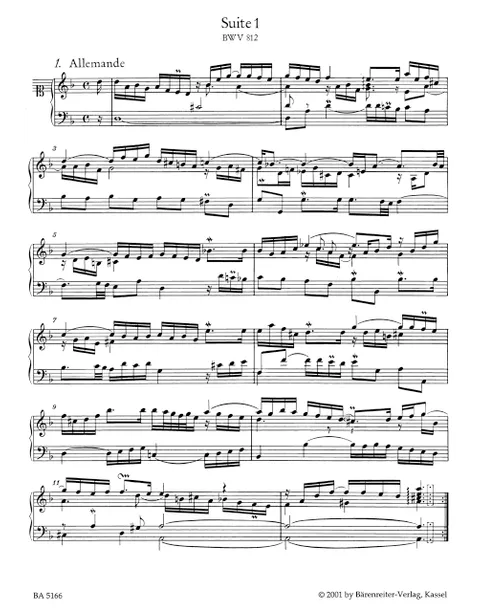 Bach, The French Suites 1