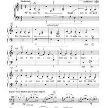 Adult Piano Adventures - Disney Book 1---