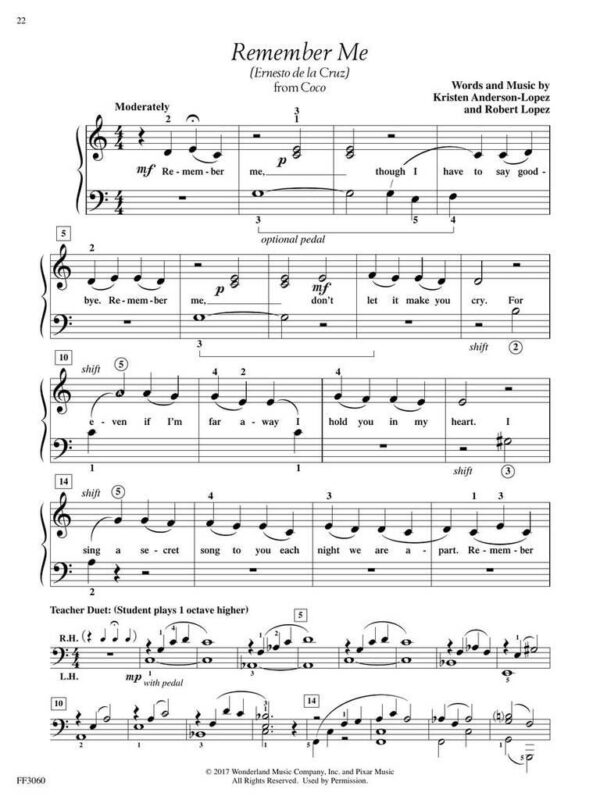 Adult Piano Adventures - Disney Book 1---