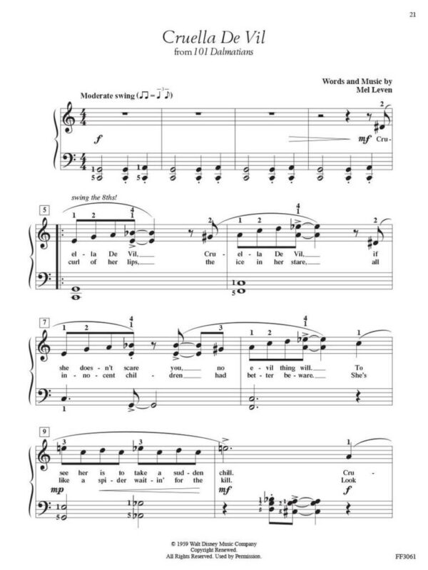 Adult Piano Adventures - Disney Book 2---