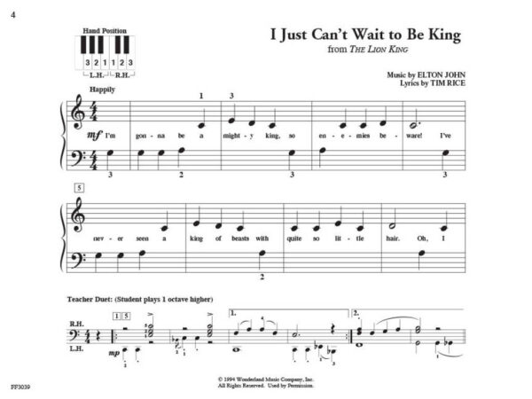 PreTime Piano Disney---